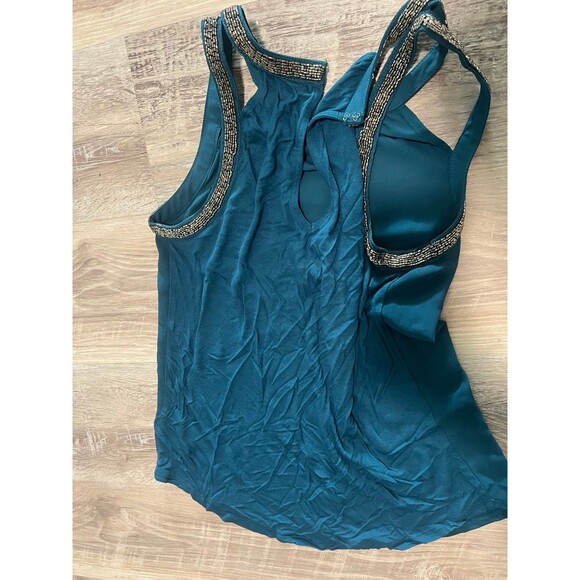 Express Tank Top Blouse with beads size xs dress wear - Picture 7 of 7